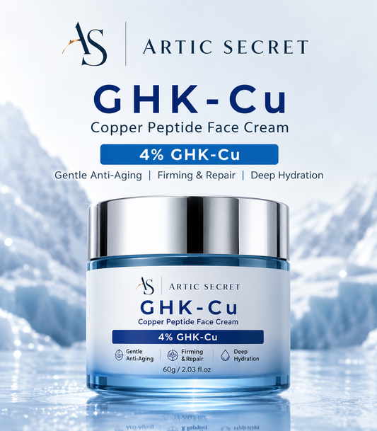 Arctic Secret GHK-Cu 4% Copper Peptide Face Cream