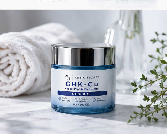 Arctic Secret GHK-Cu 4% Copper Peptide Face Cream